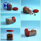 1480 ml 50 uncji Kwadratowy plastikowy słoik PET Kawa w proszku Opakowania na żywność z zakrętką
