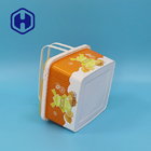 Luksusowe dekoracyjne IML pojemnik plastikowy świąteczny ser ciasteczka opakowanie krakersów pudełko