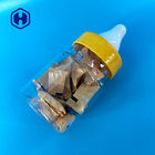 540ml Bpa Free Opakowania Cukierki Śliczne plastikowe słoiki z pokrywkami