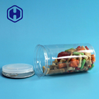 500 ml przezroczystych plastikowych puszek Suszone warzywa w puszkach jednorazowy kanister dla zwierząt
