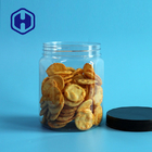 630 ml 21,5 uncji Hexagon Plastikowy pojemnik Opakowania z płatków owsianych kukurydzianych Lollipop Veggie Chips Packaging