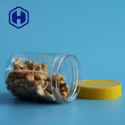 Bpa Free Nuts Szczelny plastikowy słoik 350 ml Przezroczysty prosty okrągły PET z pokrywką