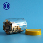 Bpa Free Nuts Szczelny plastikowy słoik 350 ml Przezroczysty prosty okrągły PET z pokrywką