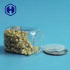 Jednorazowe plastikowe puszki na żywność EOE 450 ml Square PET Food Grade