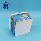 3,2L plastikowe pudełko na ser i świąteczne krakersy z niestandardową etykietą z uchwytami