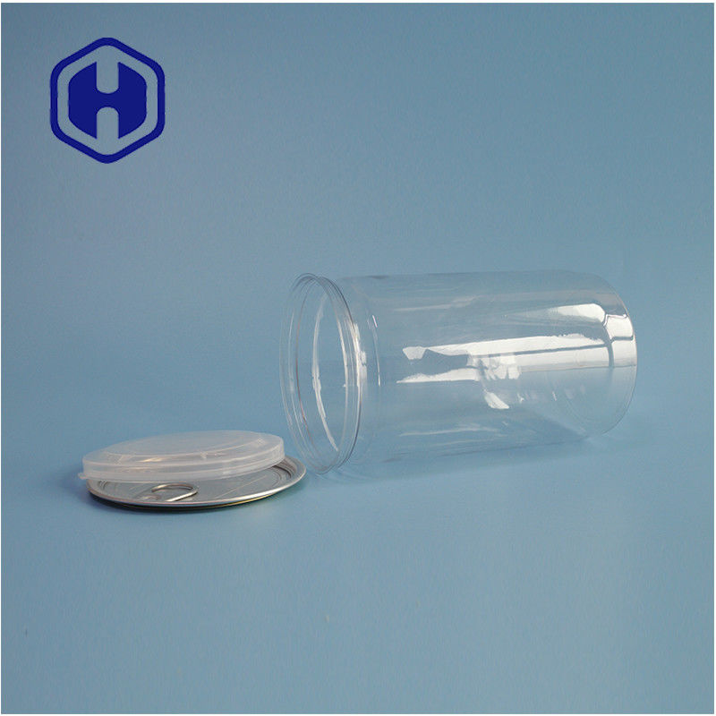 Przyprawy do przekąsek Bez wysiłku otwieranie 307# PET cylindryczne puszki do wygodnego pakowania żywności