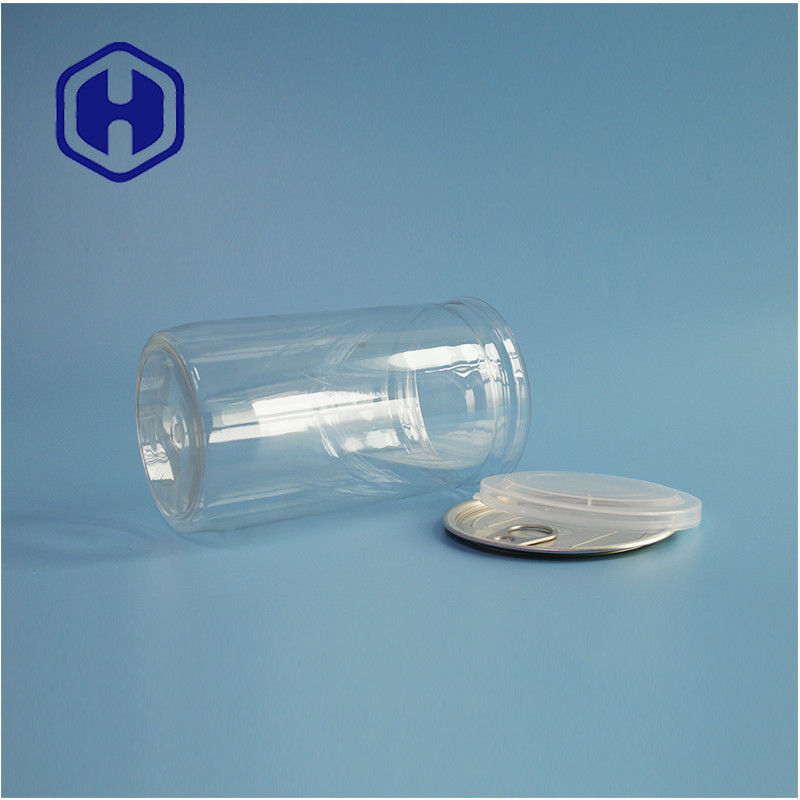 Przyprawy do przekąsek Bez wysiłku otwieranie 307# PET cylindryczne puszki do wygodnego pakowania żywności