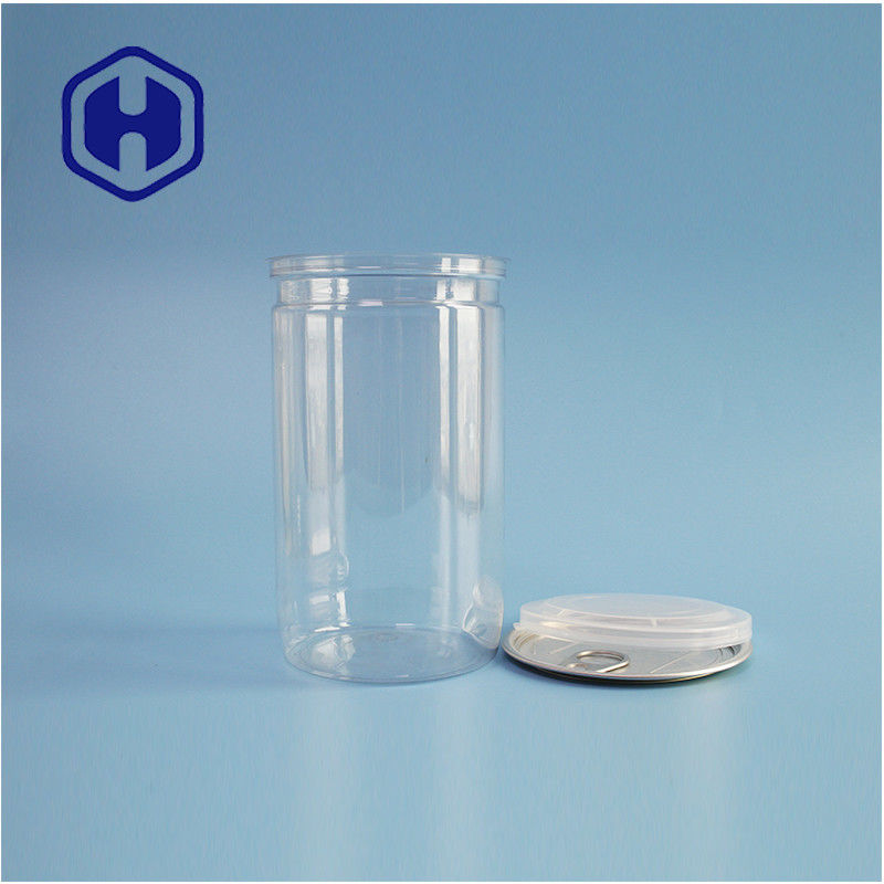 Przyprawy do przekąsek Bez wysiłku otwieranie 307# PET cylindryczne puszki do wygodnego pakowania żywności