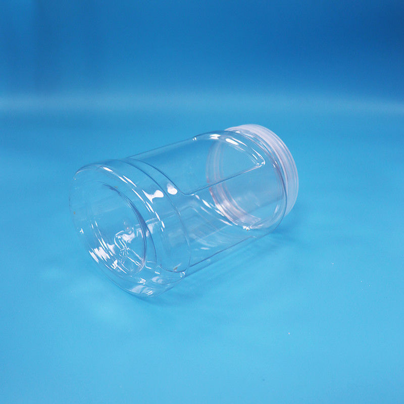 Żywność Stopień Pułapka zabezpieczona przed manipulowaniem przezroczysty PET plastikowy słoik do orzechów żywnościowych Cukierki makaronki