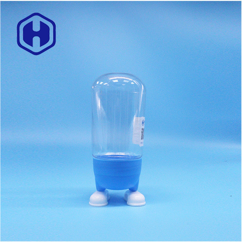 Unikalny kształt plastikowy żywności słodycze cukrowe ciasteczka prezent czyste słoik Fancy skrut pokrywa