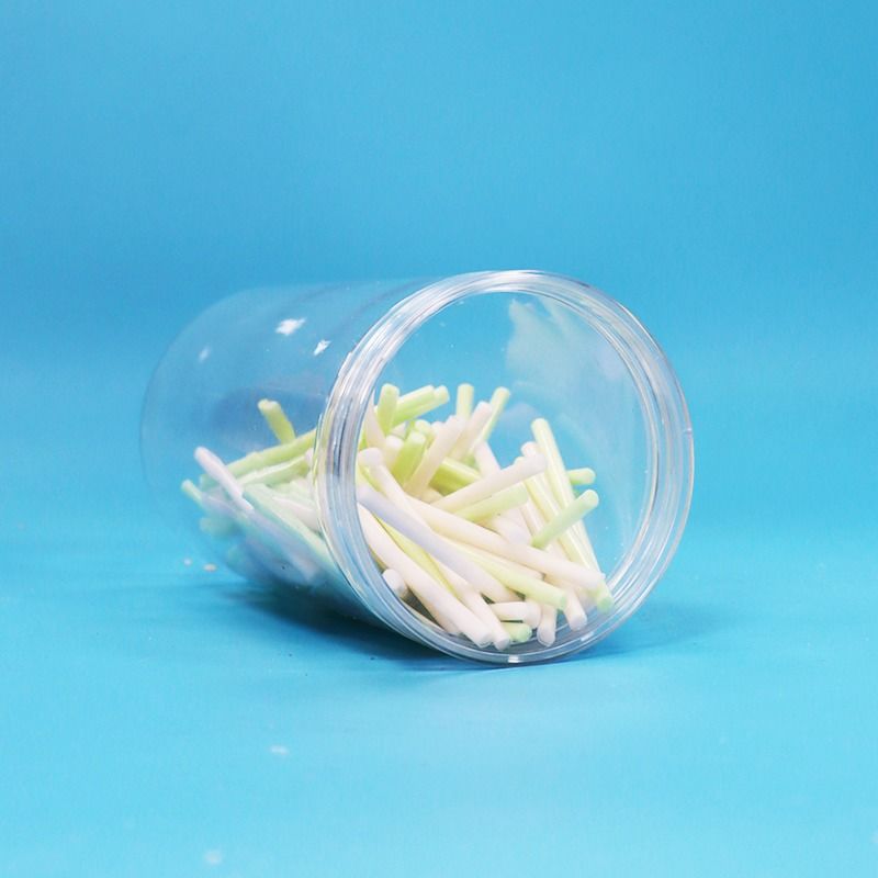 Bez BPA Przejrzystość, pokrycie śruby Przejrzystość, okrągły kształt, PET, plastikowe ciastka, ciasteczka, orzechy
