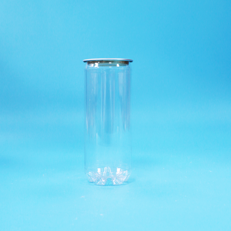 Bez BPA Bezprzepuszczalny Pusty Przejrzysty PET Soda Woda może łatwo otworzyć aluminiowy pokrywkę