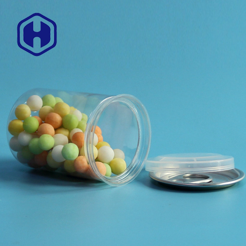 80g Plastikowa puszka PET na herbatę Słodycze Czekoladki Żywność dla niemowląt 165 ml 5,6 uncji 202 # Łatwe otwieranie końcówek