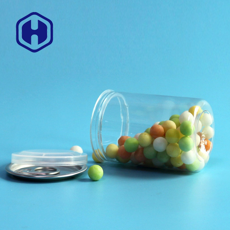 80g Plastikowa puszka PET na herbatę Słodycze Czekoladki Żywność dla niemowląt 165 ml 5,6 uncji 202 # Łatwe otwieranie końcówek