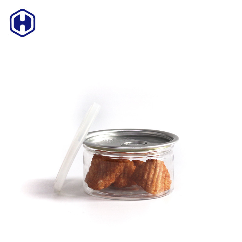 100 ml 3,5 g suchych ziół Przezroczyste plastikowe puszki EOE 211 # 38 mm Wysokość PET Tuńczyk Can