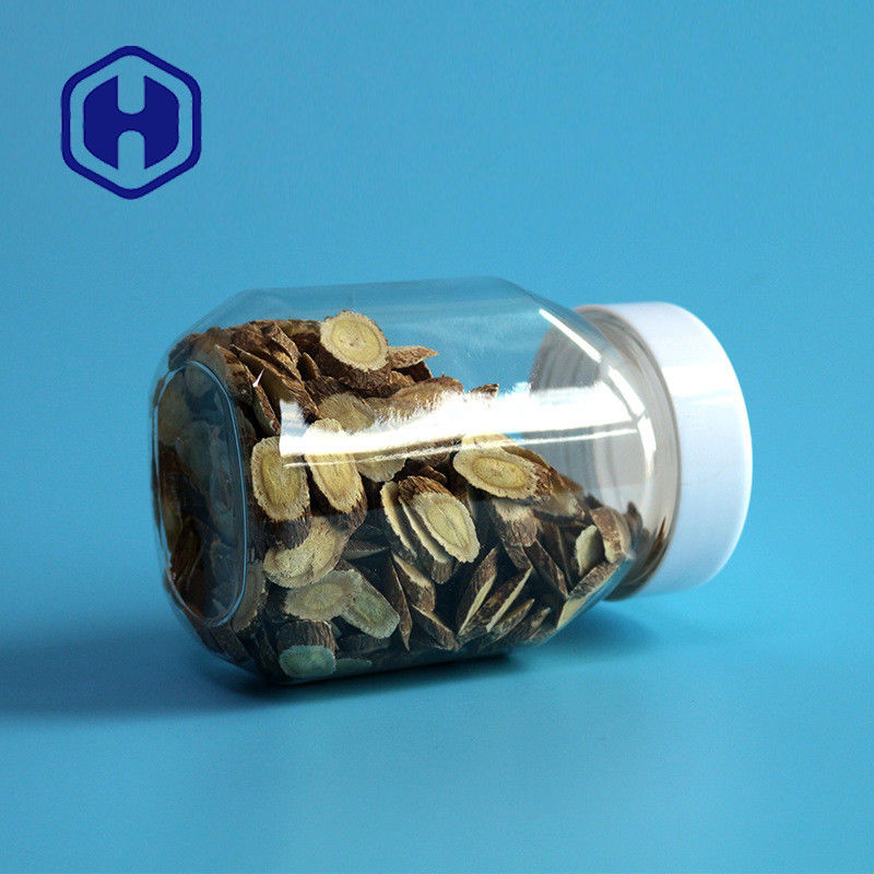 Nietoksyczny 390 ml 13 uncji plastikowego słoika z masłem orzechowym, przezroczysty kolor