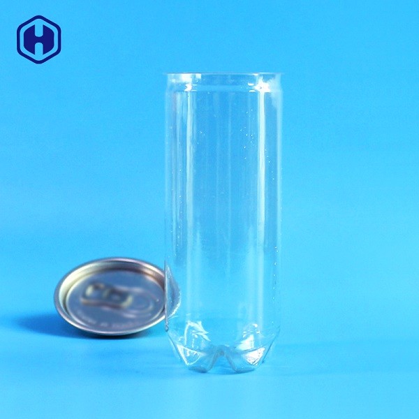 Odporny na przeciekanie 8 uncji przezroczystego plastikowego pojemnika na napoje gazowane Jednorazowe w pełni hermetyczne