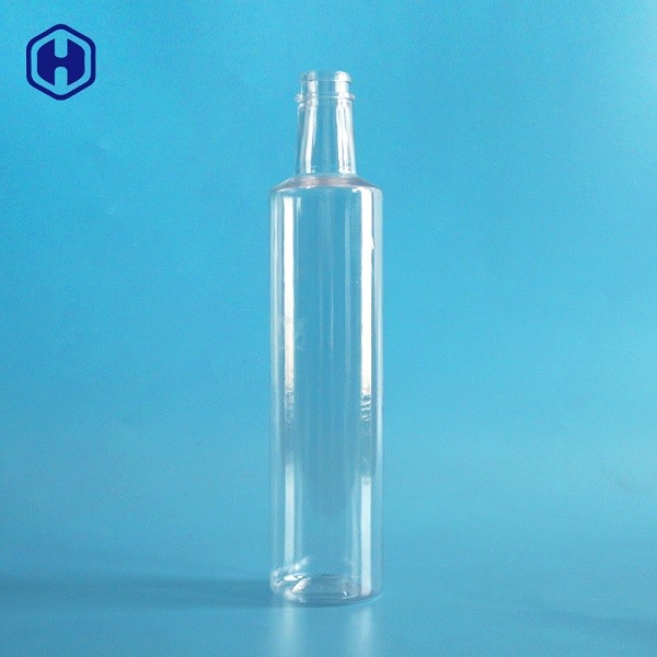 Przezroczysta plastikowa butelka nadająca się do recyklingu 500 ml 16OZ Opakowania płynne do napojów