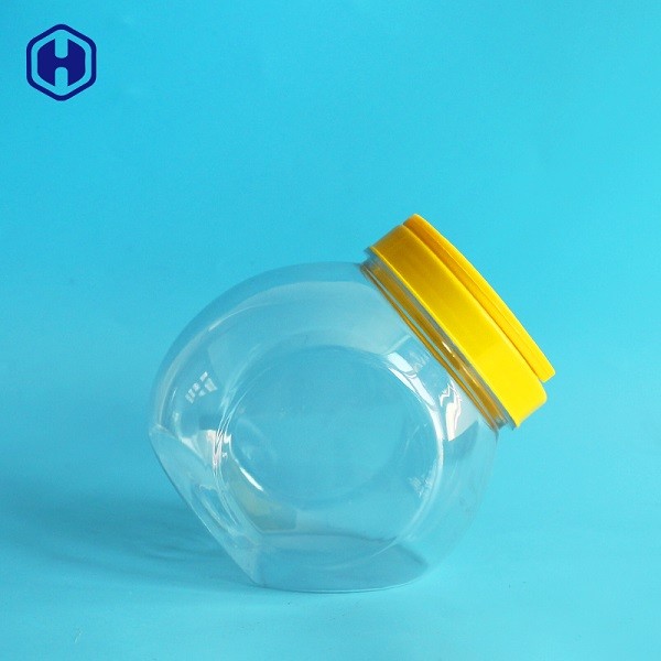 BPA Szczelne plastikowe słoiki Mały zestaw bokserski Kształt 1100 ml 35 uncji