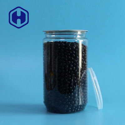 30 uncji 900 ml Air Tight Bulk Przezroczysta plastikowa puszka na cukierki owocowe