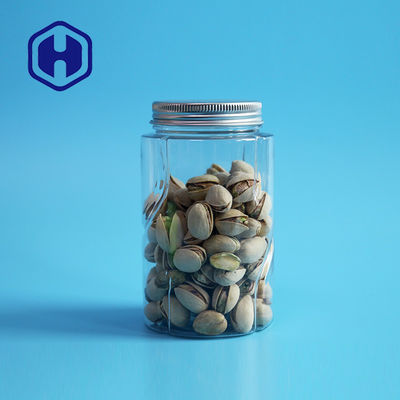 116mm Wysokość Pusty plastikowy słoik do pakowania 360ml Okrągła aluminiowa zakrętka