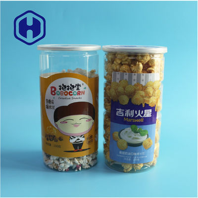 Chiny Producent popcorn 1400ml Cylindrical recykling PET Can Leak Proof