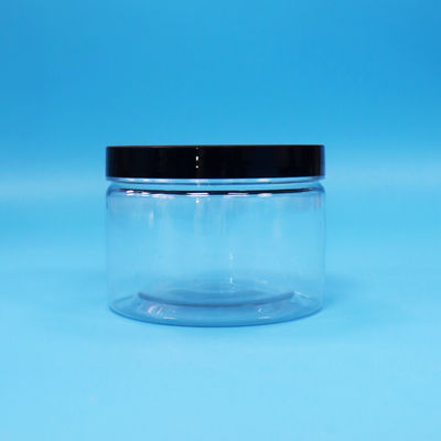 Małe, uszczelniające, nieprzepuszczalne, przezroczyste PET, plastikowe, okrągłe, żywnościowe, ciasteczka, słodkie słoiki