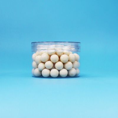 Przejrzysty łatwy otwarty cylinder suszone owoce słodycze ciasteczka plastikowe PET słoik skrut pokrywa