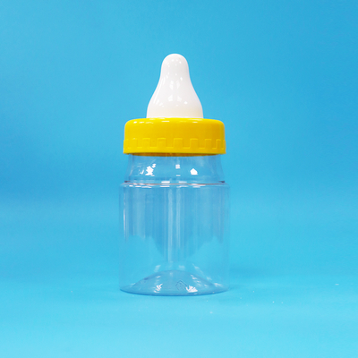 Zakręcana zakrętka bez BPA, przezroczysty plastik PET, szczelny słoik na żywność, cukierki, ciasteczka, orzechy