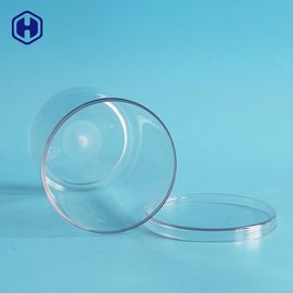Okrągłe opakowania do żywności Plastikowe pojemniki Przezroczysty plastikowy słoik PET z tworzywa sztucznego