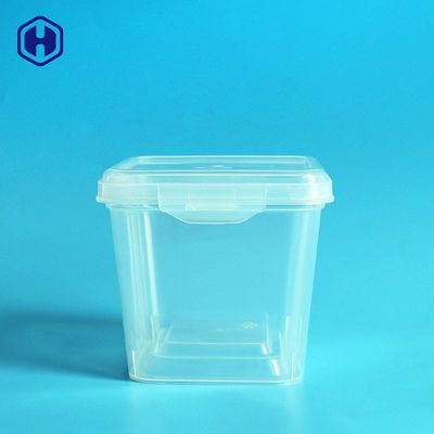 Easy Lock Square Food Packaging Plastikowy pojemnik 530 ml wielokrotnego użytku