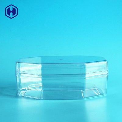 Octagon Plastikowe słoiki do przechowywania żywności Opakowanie do ciastek czekoladowych 340 ml 12 uncji