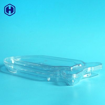 Pudełko do pakowania PET w kształcie ryby 6 uncji Domowa kuchnia przyjazna dla środowiska