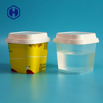 Opakowanie jednorazowe Forzen Yogurt PP IML Miska na kubek z pokrywkami