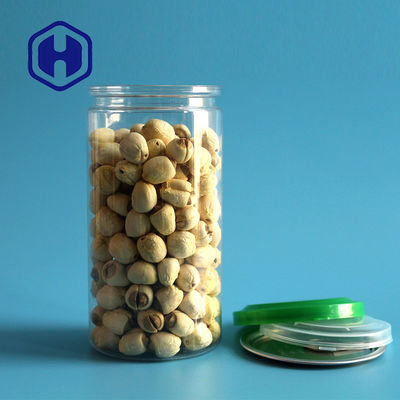 211 # 440 ml Przezroczyste plastikowe puszki Nasiona Czekoladowe herbatniki Łatwe otwieranie puszki PET