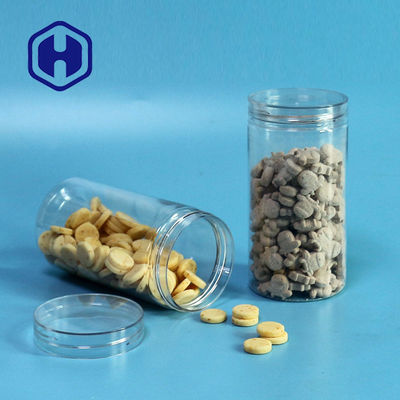 8,5 uncji Szczelny plastikowy słoik Bonbon Sweets Małe opakowanie 250 ml