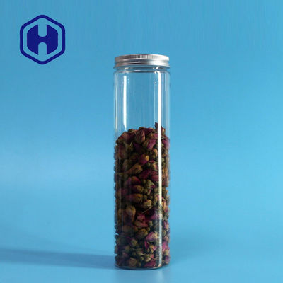 420ml Okrągły, szczelny plastikowy słoik Długie batoniki Opakowanie na herbatniki z aluminiową pokrywką