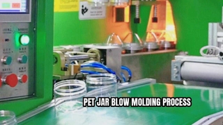 Proces formowania z rozdmuchem słoików PET | Produkcja słoików PET do kontaktu z żywnością