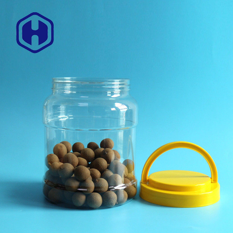 Szerokie usta marynowane cukierki Duże plastikowe słoiki z pokrywkami 80,5 uncji Bpa Free Food Grade