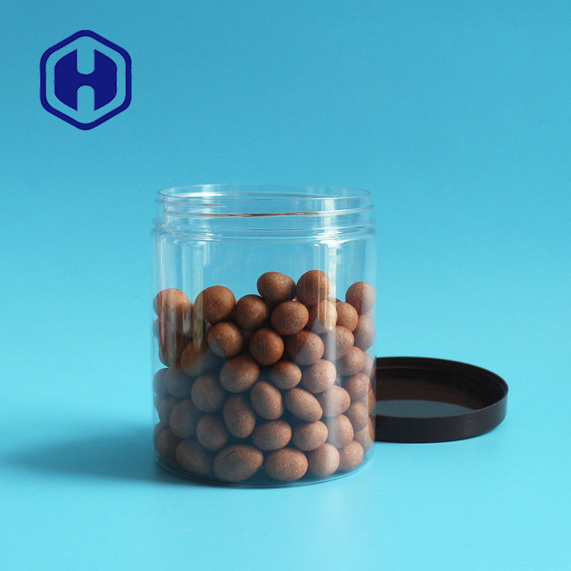 710 ml 24 uncji Szczelne opakowanie z tworzywa sztucznego Słoik z szerokimi ustami Orzeszki ziemne Przechowywanie żywności popcorn