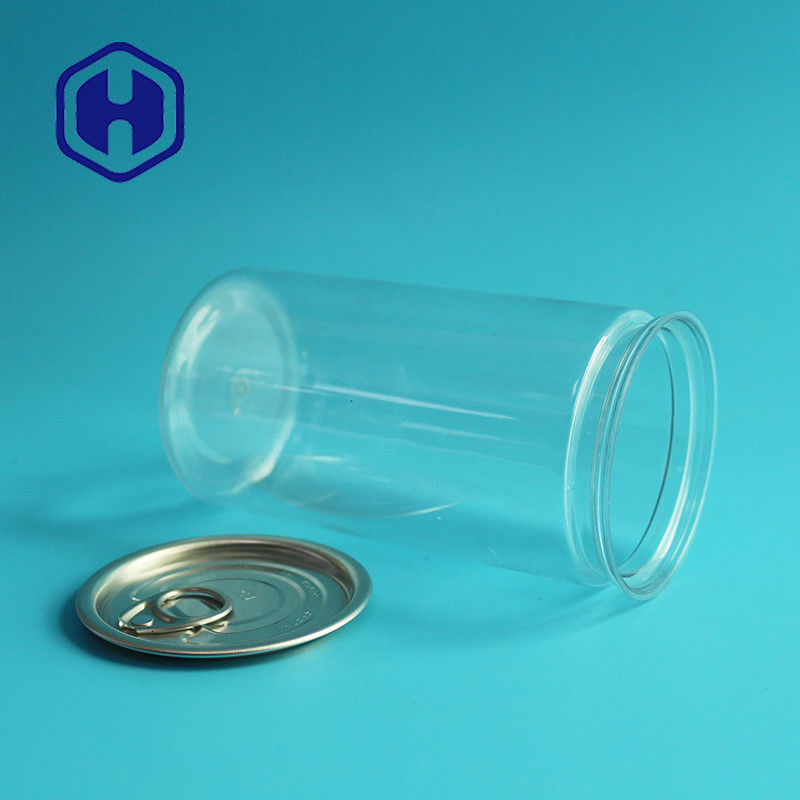 Bpa Free Empty 418ml PET Can Full Open End Slim do konserwowania żywności
