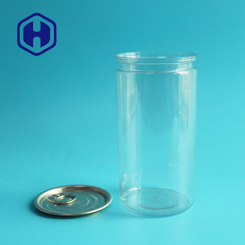 Bpa Free Empty 418ml PET Can Full Open End Slim do konserwowania żywności