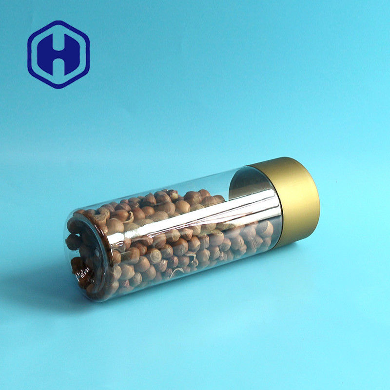 Bpa Free Round Long Lid Plastikowe pojemniki na słoiki do suchego popcornu Fruis 1136 ml