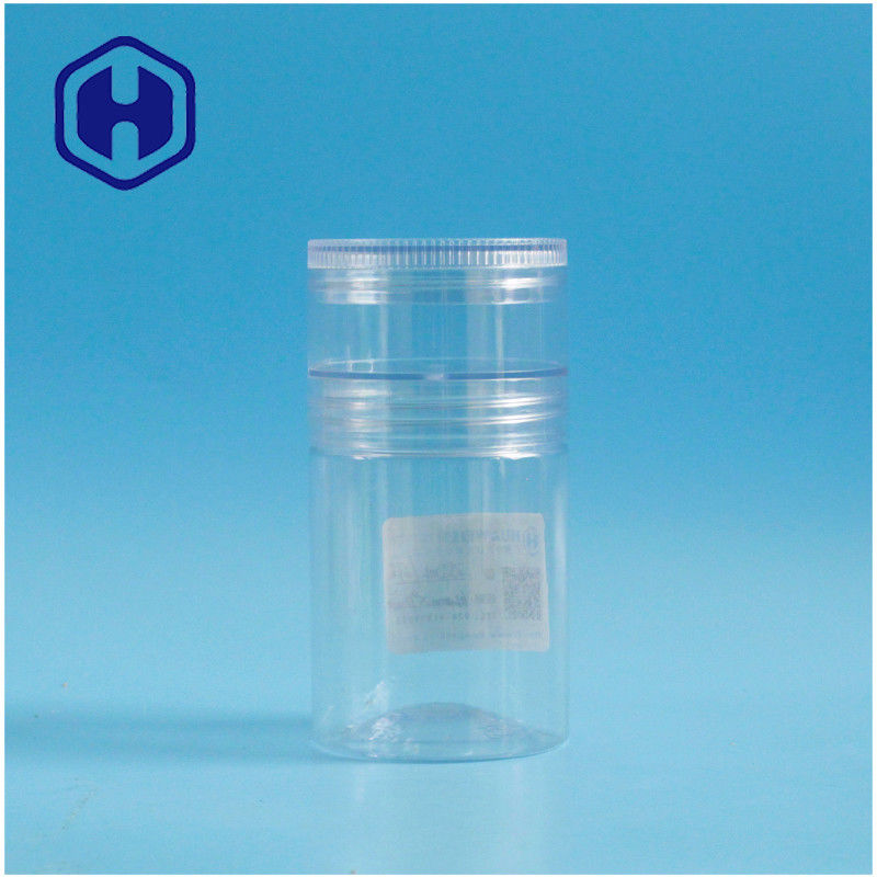 240 ml Plastikowy słoik PET H92mm 2 warstwy Zakręcana pokrywka Pasta Jam Bars Biscuit Empty