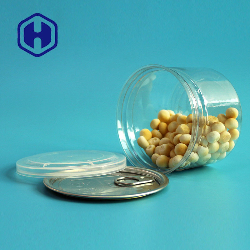 Cat Dog Treat Herbatniki Plastikowe, łatwe do otwierania puszki z karmą dla zwierząt Okrągłe 250 ml 60 mm wysokości