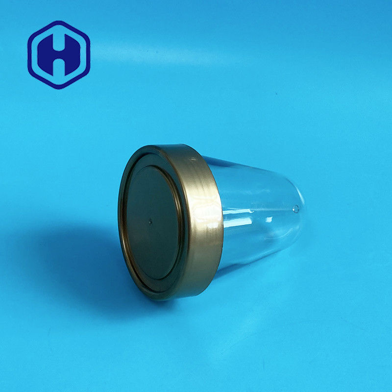 350 ml Szerszy usta PET Jar Preform szyj 72mm 40g Custom Size Screw Cover