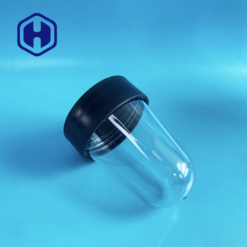 1000 ml butelka PET Preform 307# przezroczysta pokrywa śrubowa puszka z tworzywa sztucznego grubość ściany szeroka usta 83 mm