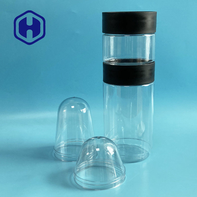 1000 ml butelka PET Preform 307# przezroczysta pokrywa śrubowa puszka z tworzywa sztucznego grubość ściany szeroka usta 83 mm