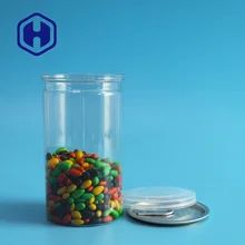 Przejrzysty pokarm dla zwierząt domowych może być łatwo otwarty puszki plastikowe do skutecznego przechowywania suszonej żywności w puszkach