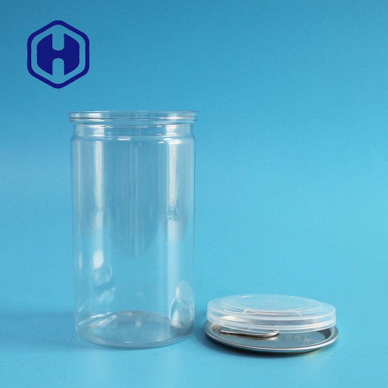 Przejrzysty pokarm dla zwierząt domowych może być łatwo otwarty puszki plastikowe do skutecznego przechowywania suszonej żywności w puszkach